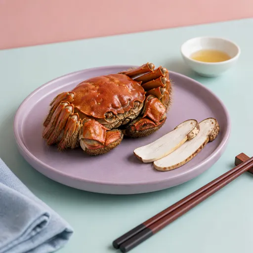 入秋第一餐吃什么：从大闸蟹到松茸的酒店时令菜单